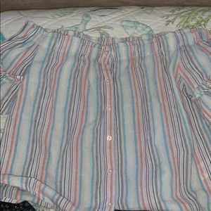 off the shoulder top